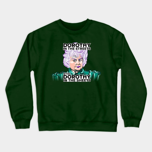 Dorothy in the Sheets Crewneck Sweatshirt by steverodgers